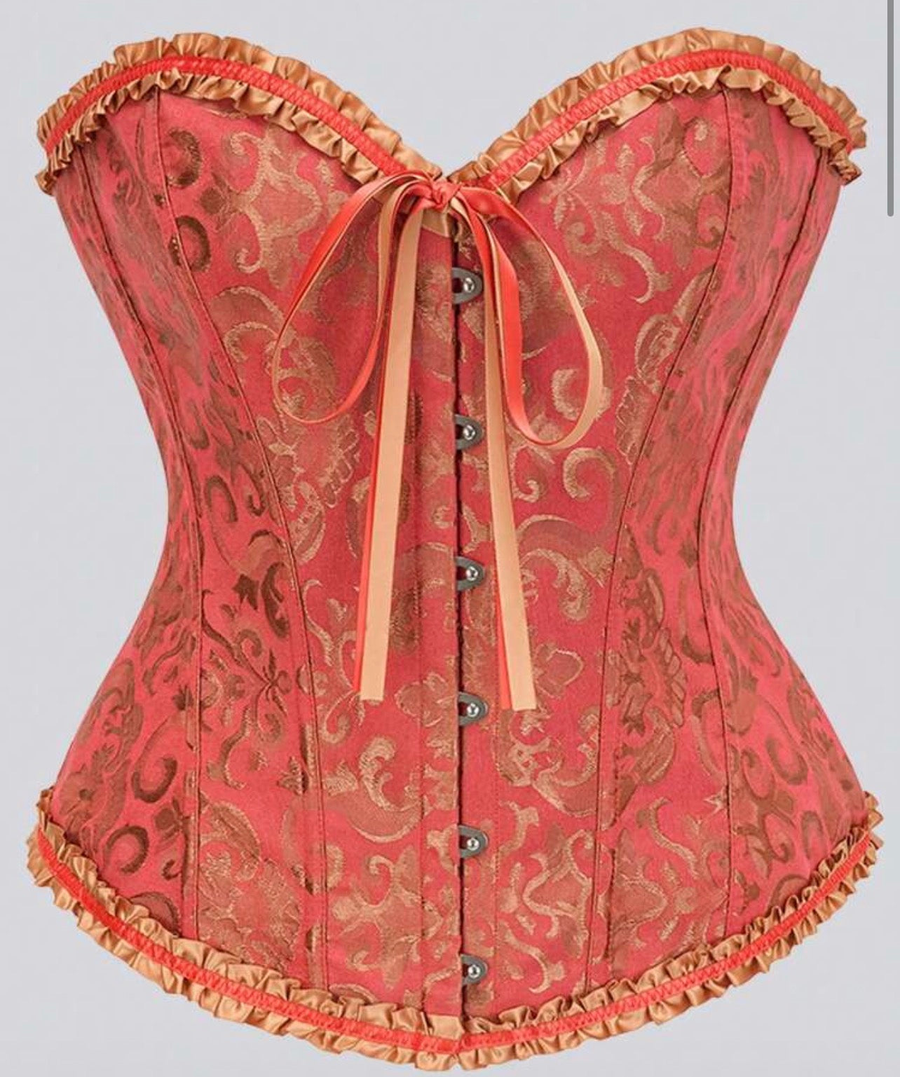 Corset Victoriano Kumquat (Mohana)