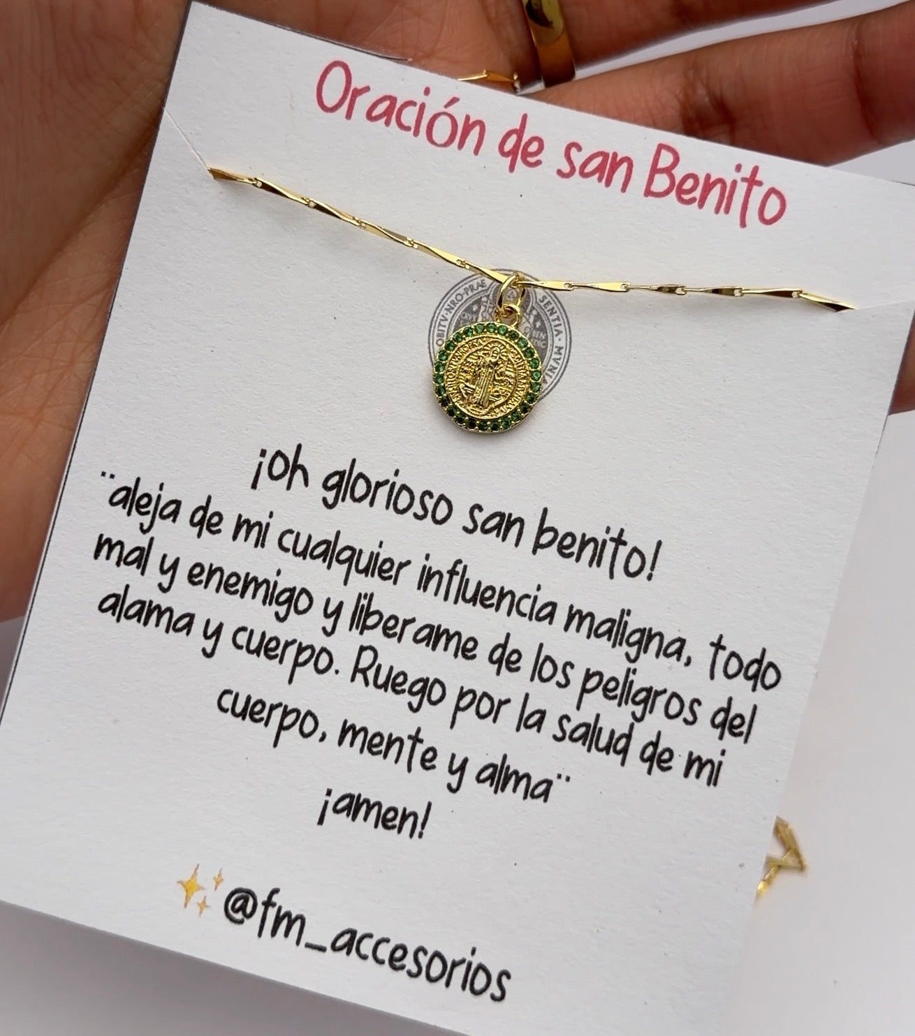 Cadena san Benito verde