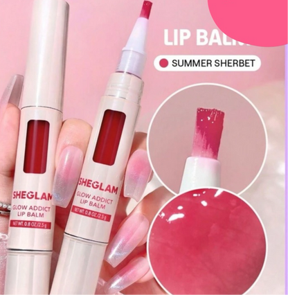 Lip Balm con aplicador de brocha