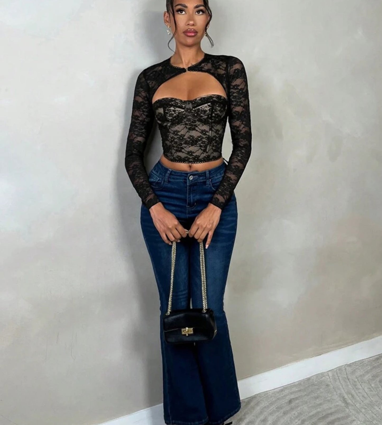 Corset suprema con mangas