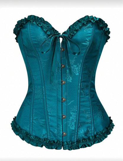Corset Victoriano Esmeralda