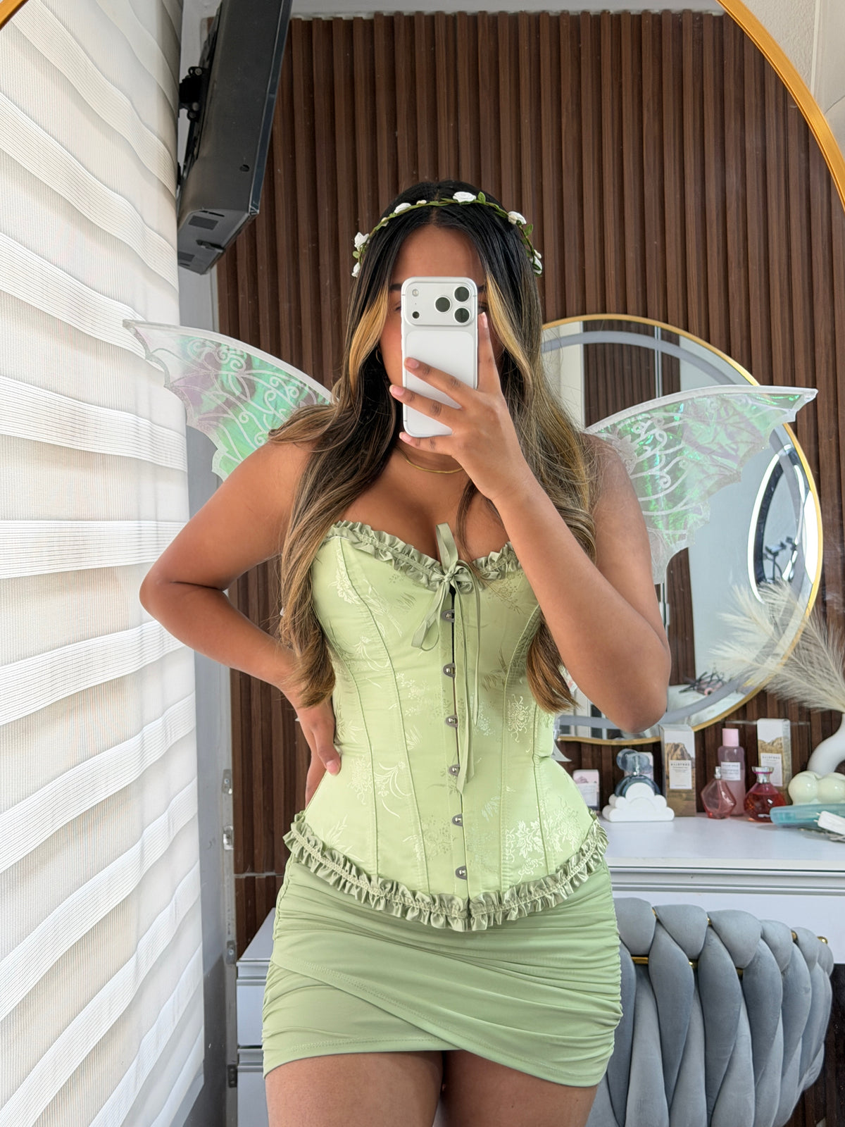 Disfraz hada verde (Tinker bell)