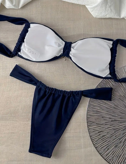 Vestido de baño navi