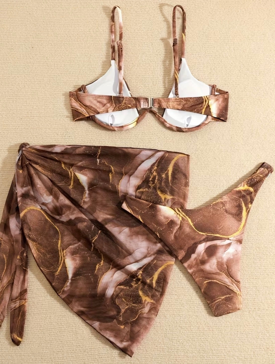 Vestido de baño mármol