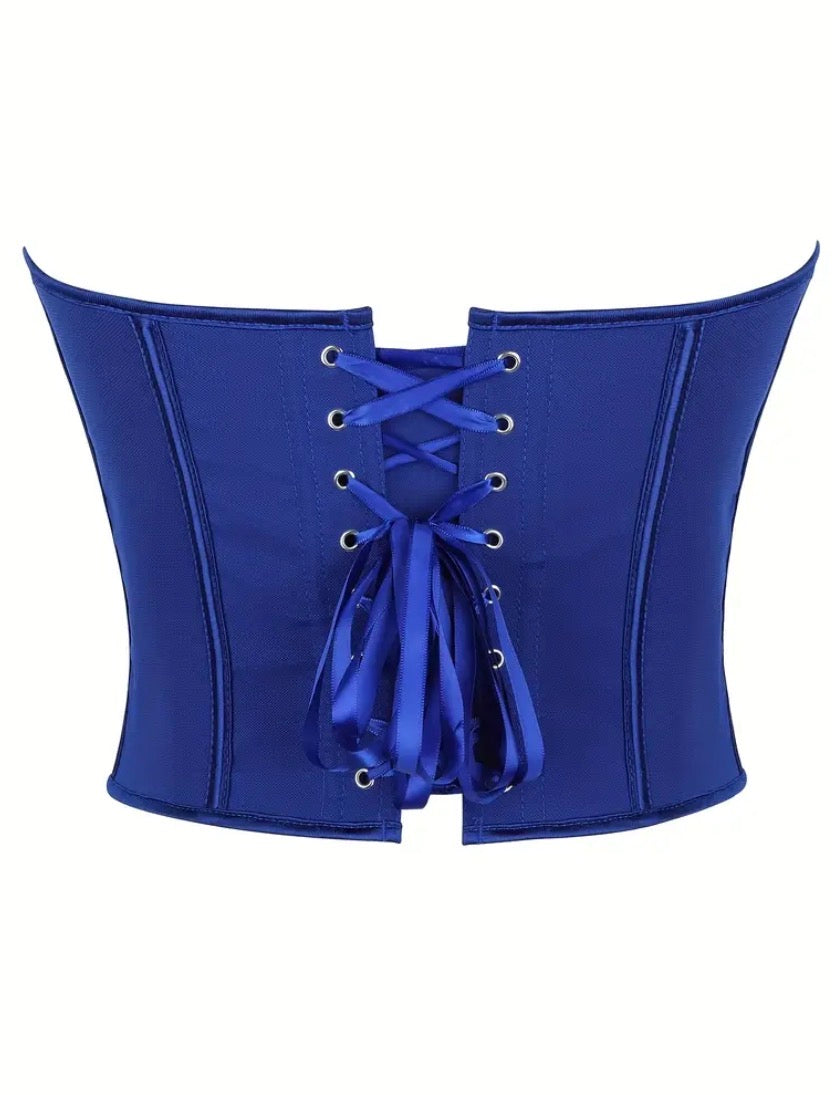 Corset Berlín azul oscuro