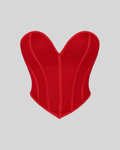 Corset maia rojo