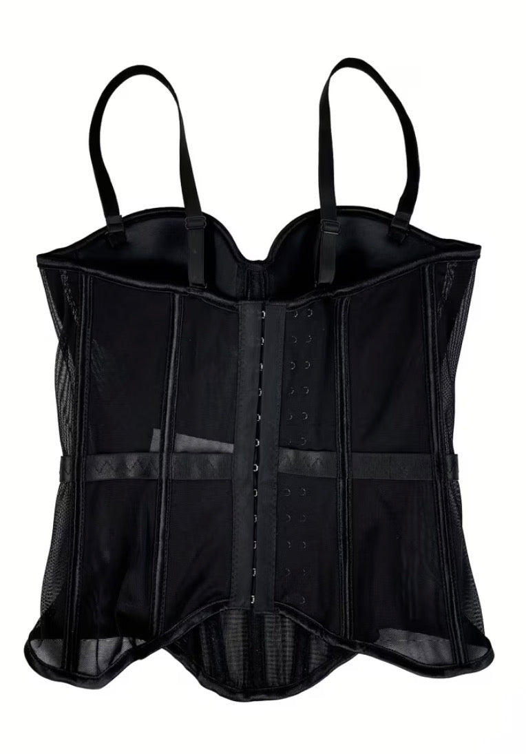 Corset jazmin largo negro