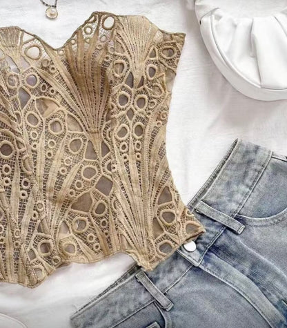 Corset Melissa beige