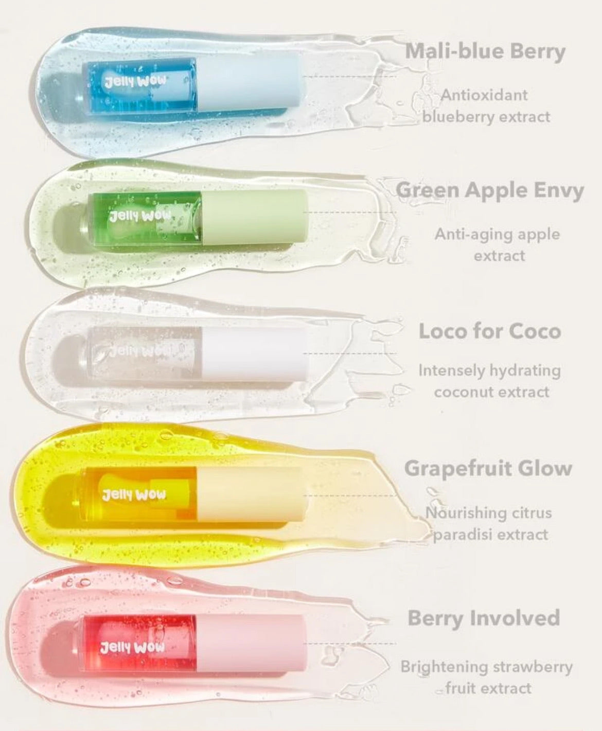Lip gloss jelly