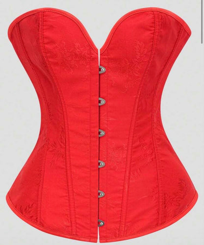 Corset victoriano rojo 2