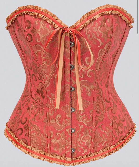 Corset Victoriano Kumquat (Mohana)