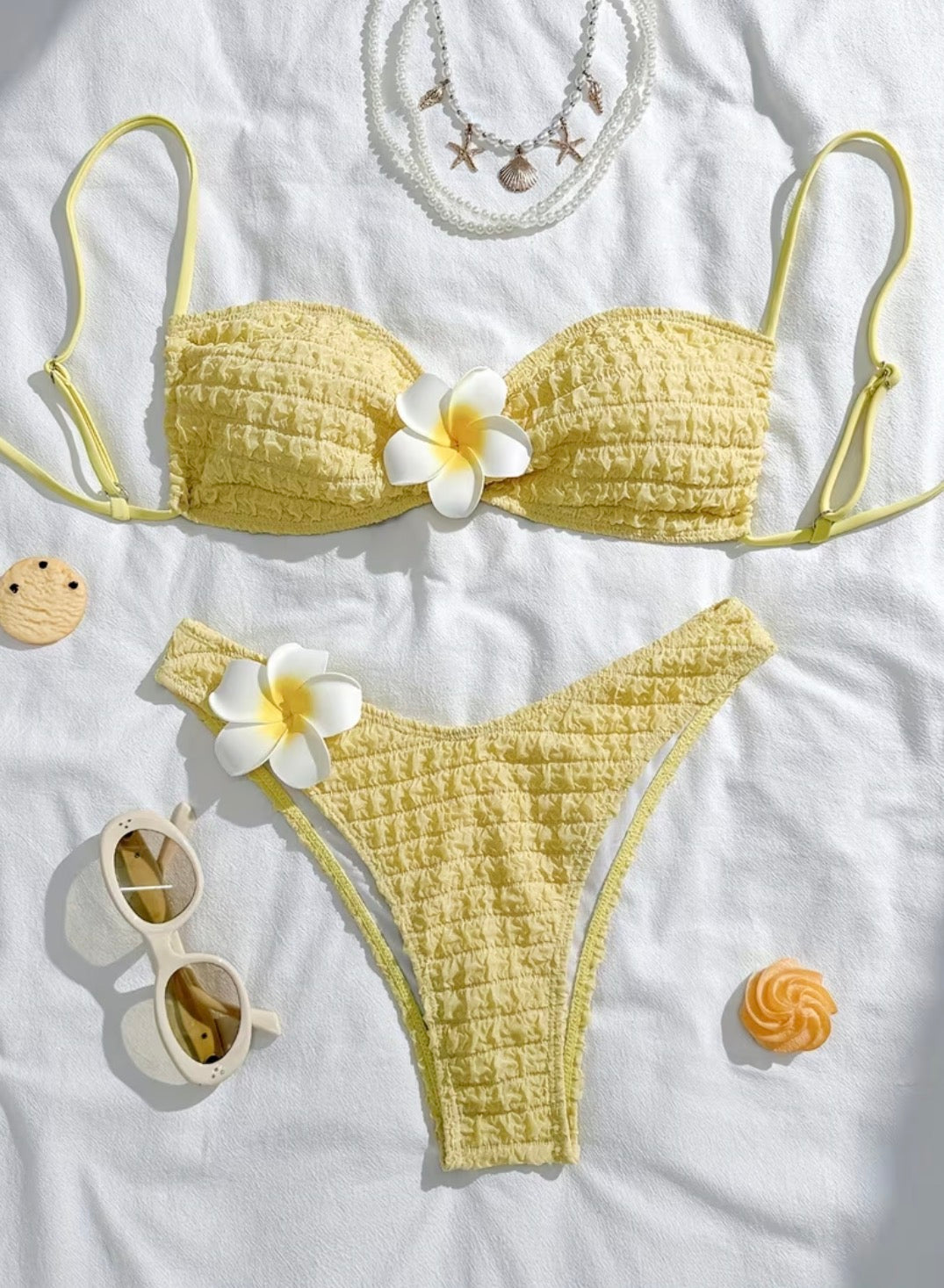 Vestido de baño flor