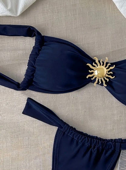 Vestido de baño navi