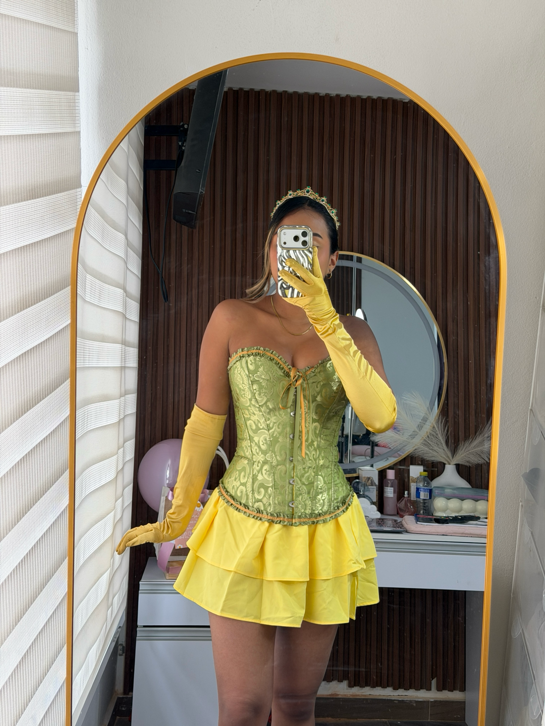 Disfraz princesa tiana