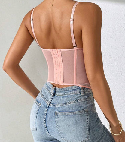 Corset Valery rosado