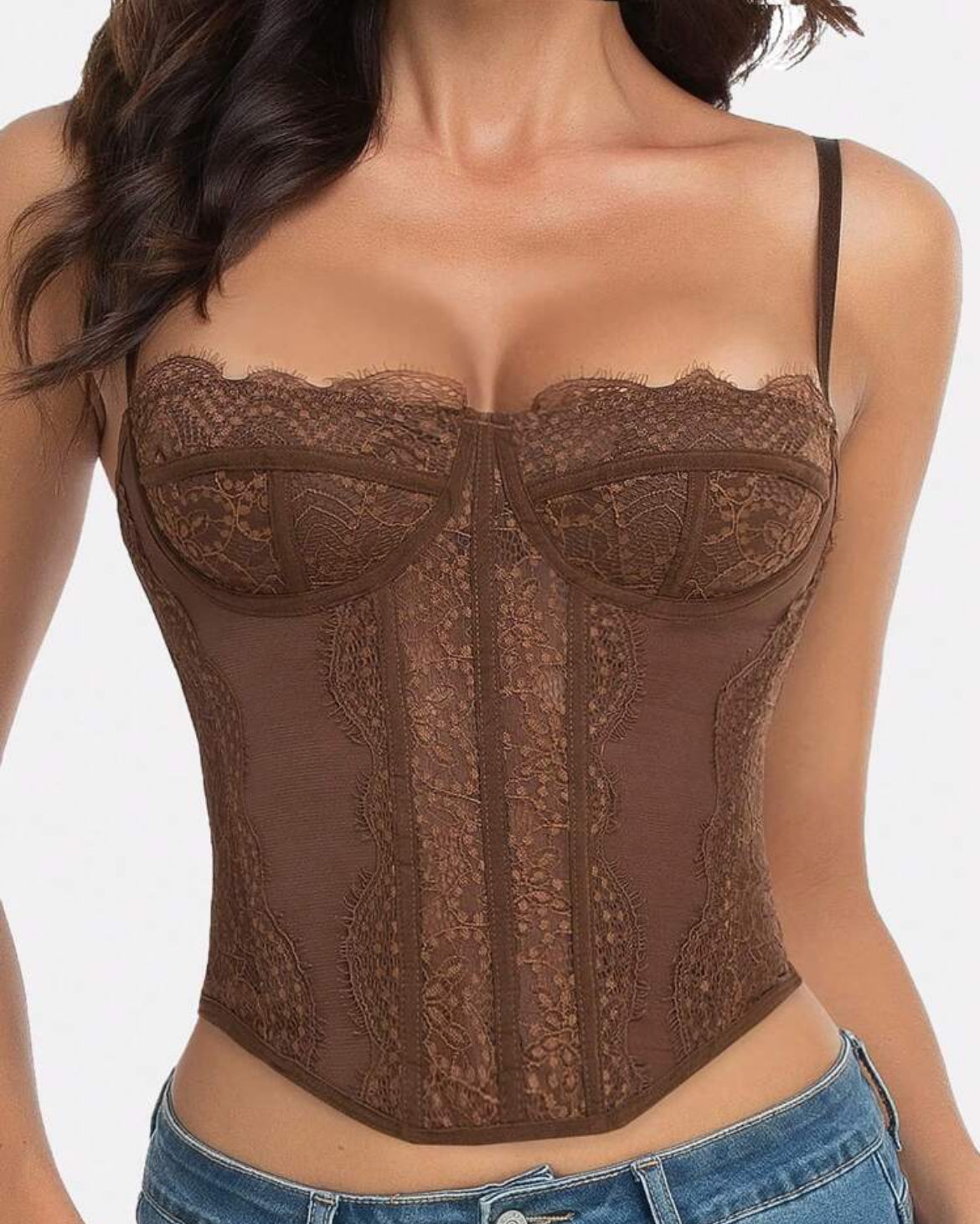 Corset valery cafe