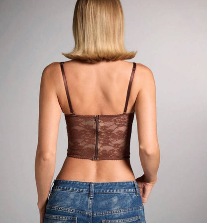 Corset suprema café claro