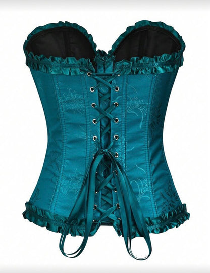 Corset Victoriano Esmeralda