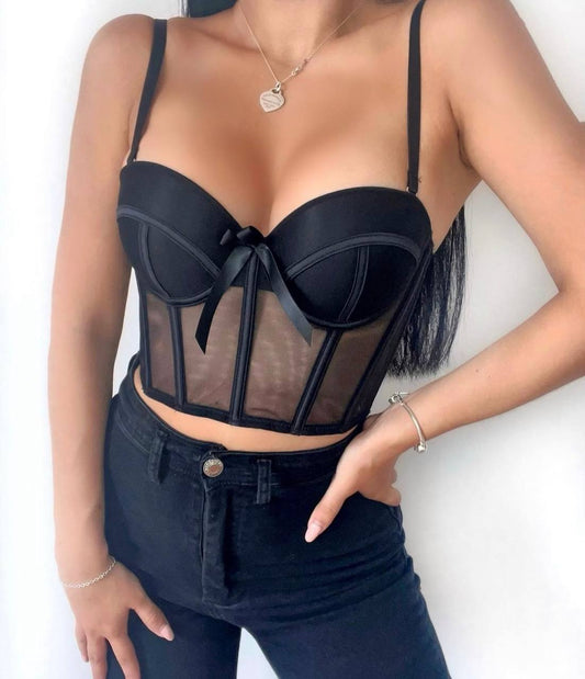Corset mía negro