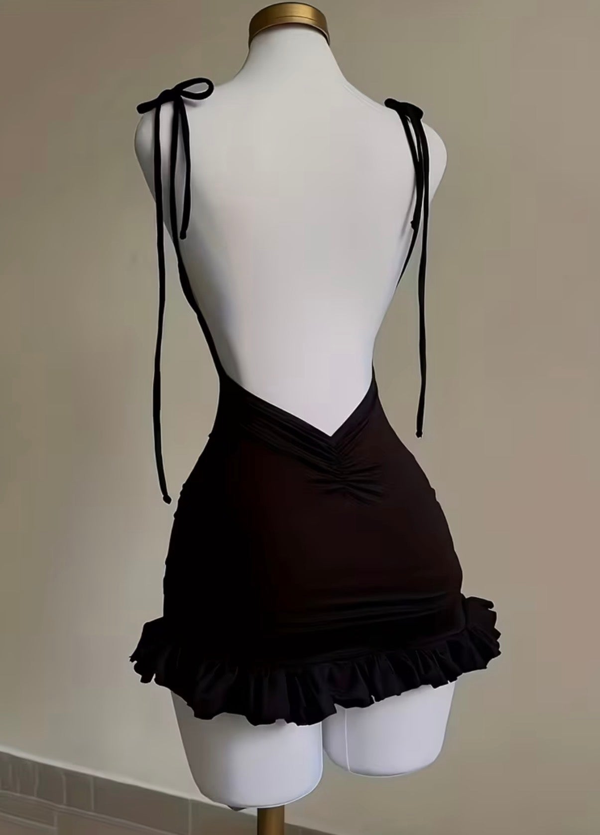 Vestido maia corto negro