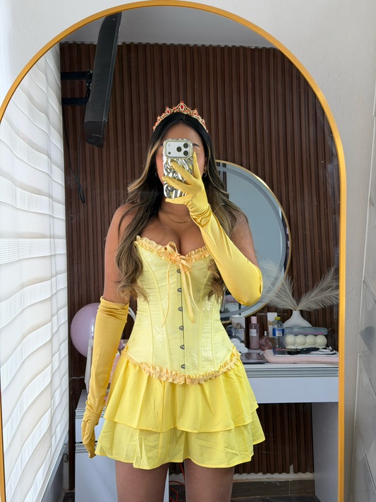 Disfraz princesa bella