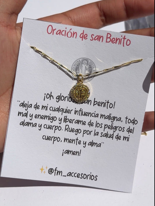 Cadena san Benito blanco