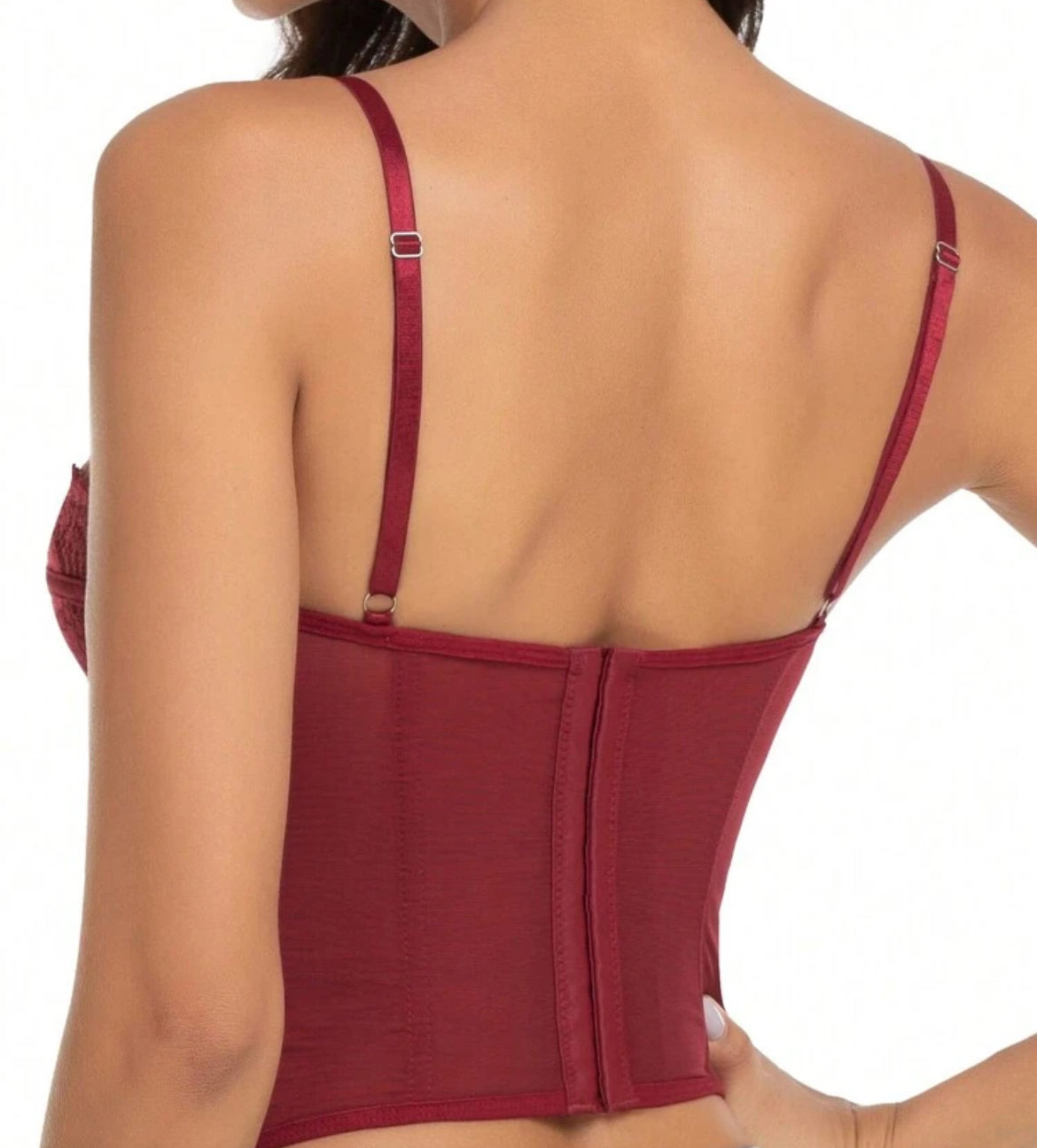 Corset valery vino tinto