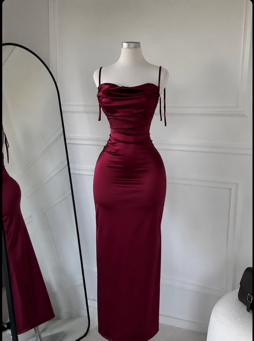Vestido maia rojo
