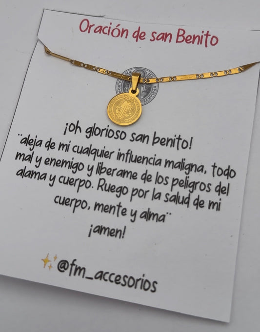 Cadena san Benito liso