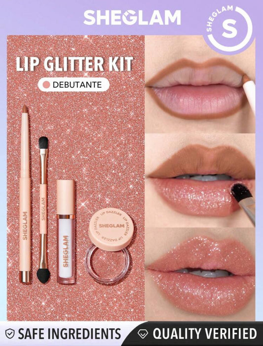 Lip glitter tono debutante