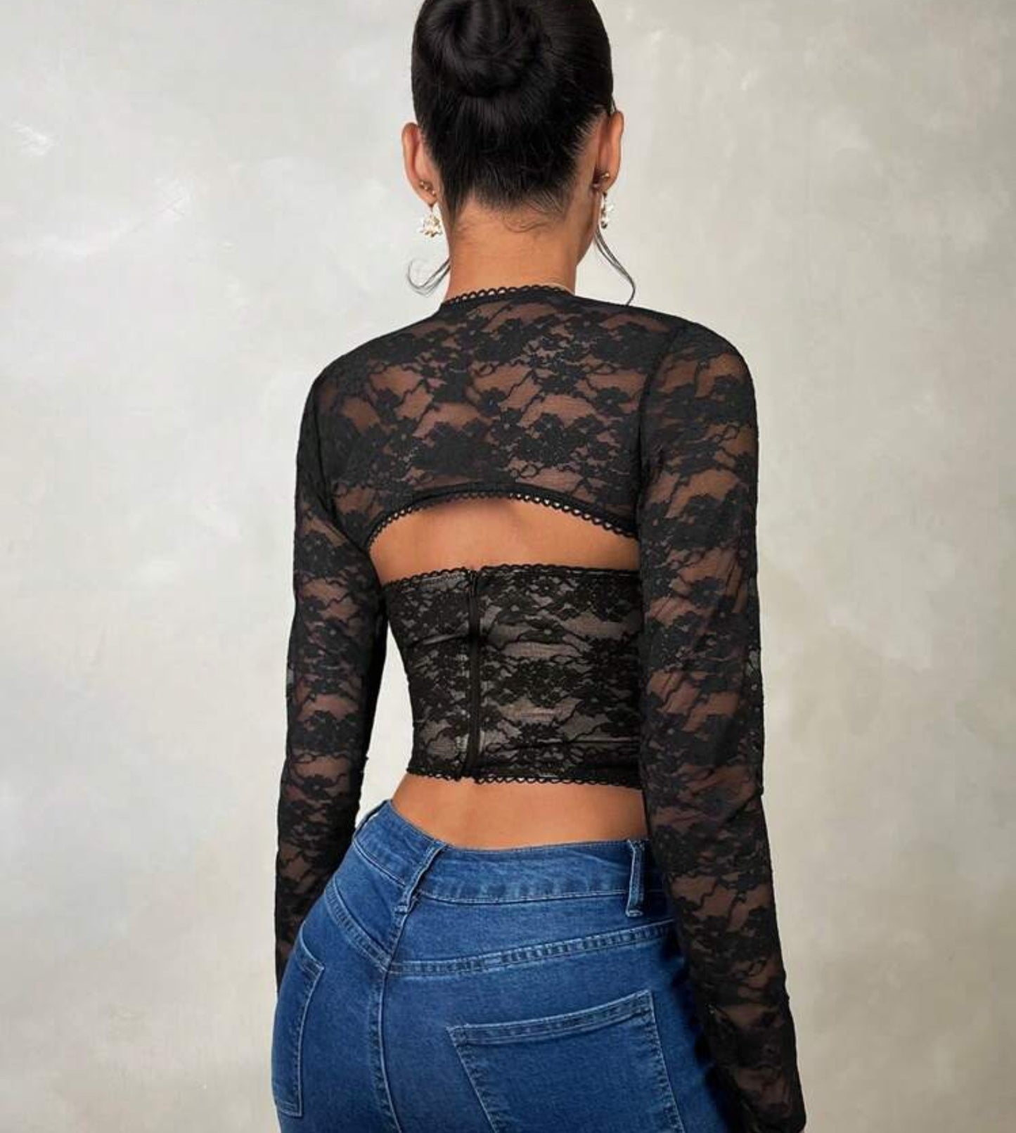 Corset suprema con mangas