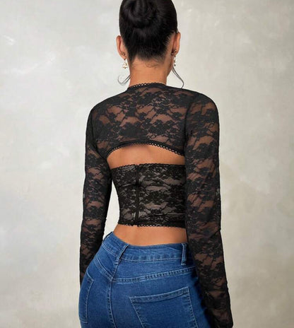 Corset suprema con mangas